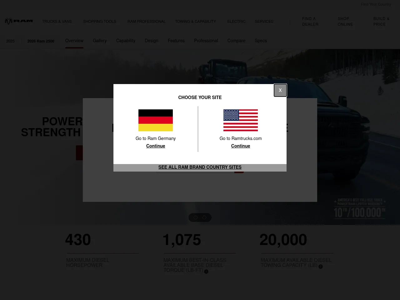 2025 Ram 2500 Cummins