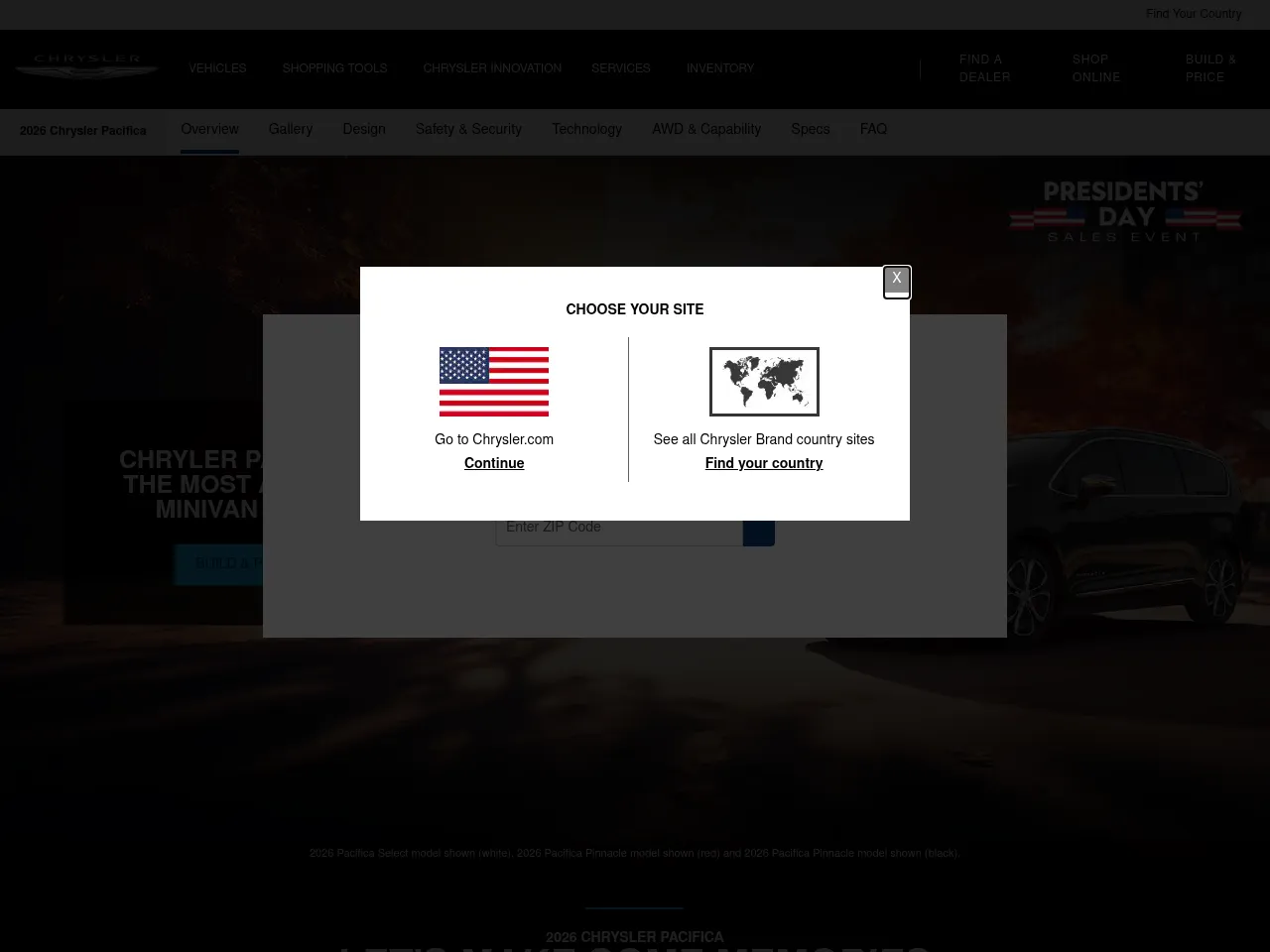 2025 Chrysler Pacifica