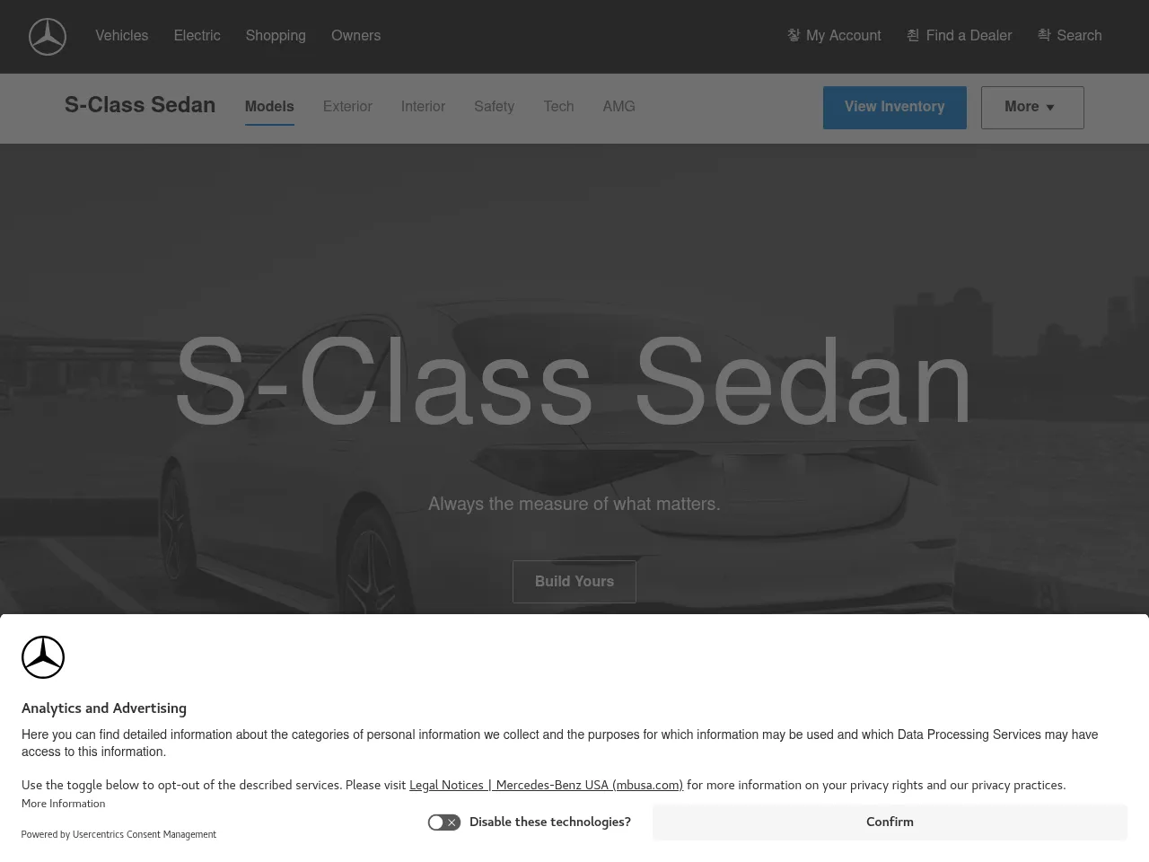 2025 Mercedes-Benz S-Class S580