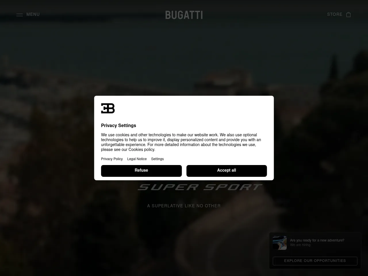 2025 Bugatti Chiron Super Sport