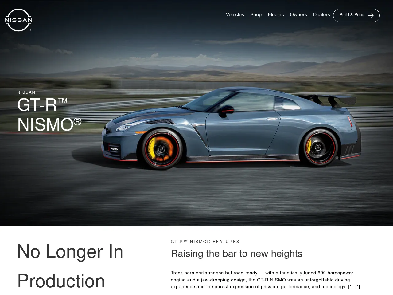 2025 Nissan GT-R Nismo