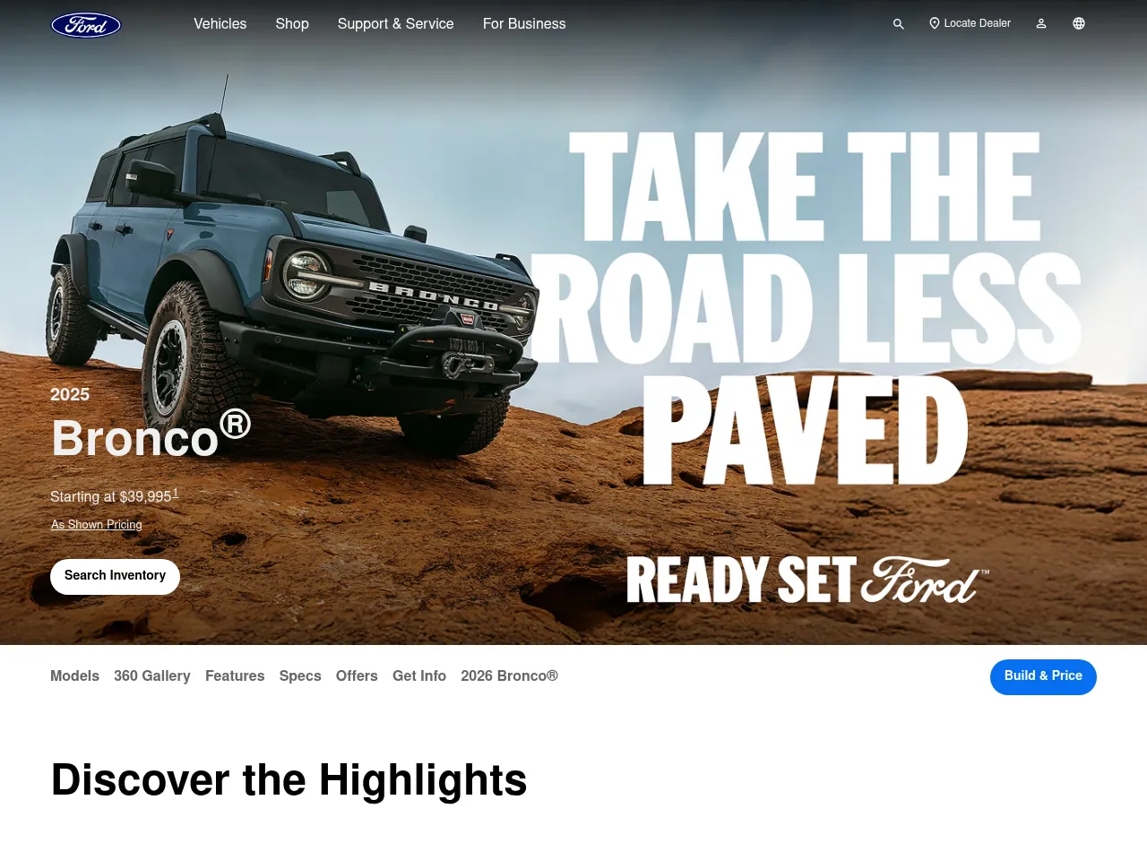 2025 Ford Bronco Raptor