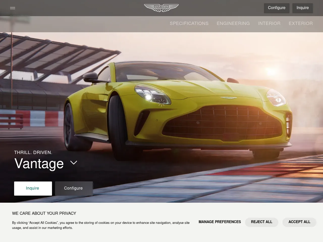 2025 Aston Martin Vantage