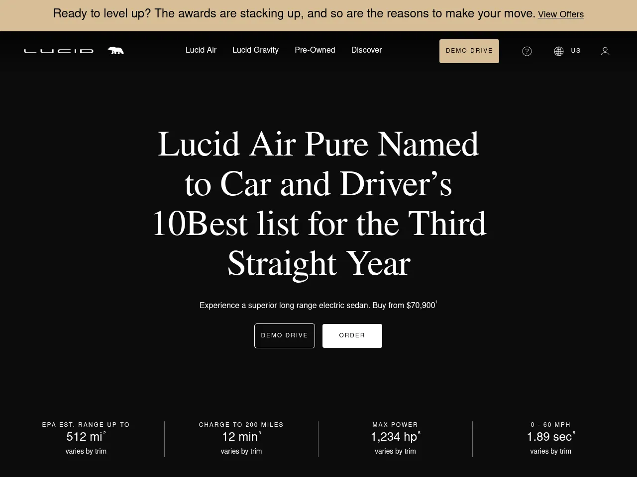 2025 Lucid Air Grand Touring