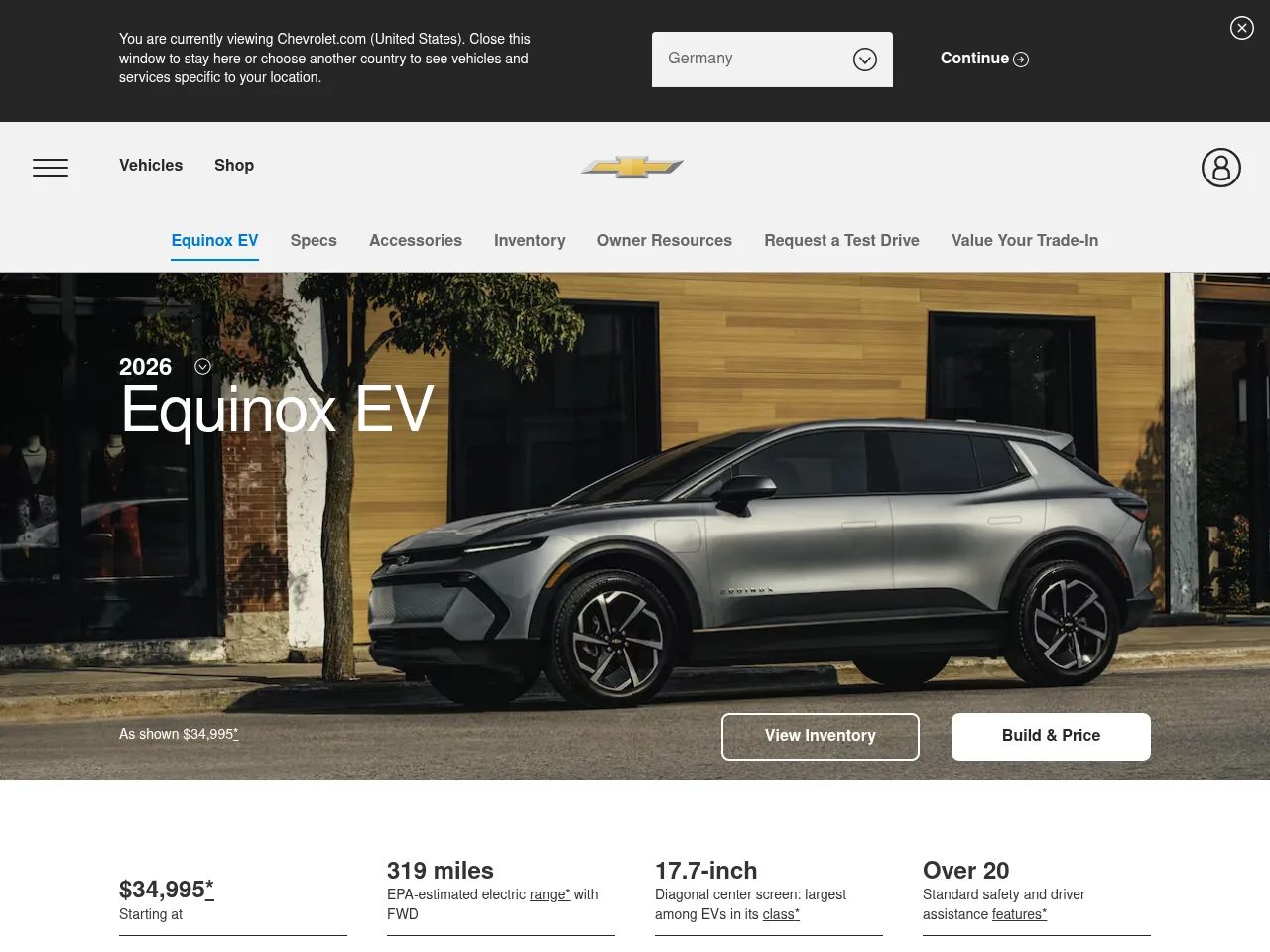 2025 Chevrolet Equinox EV