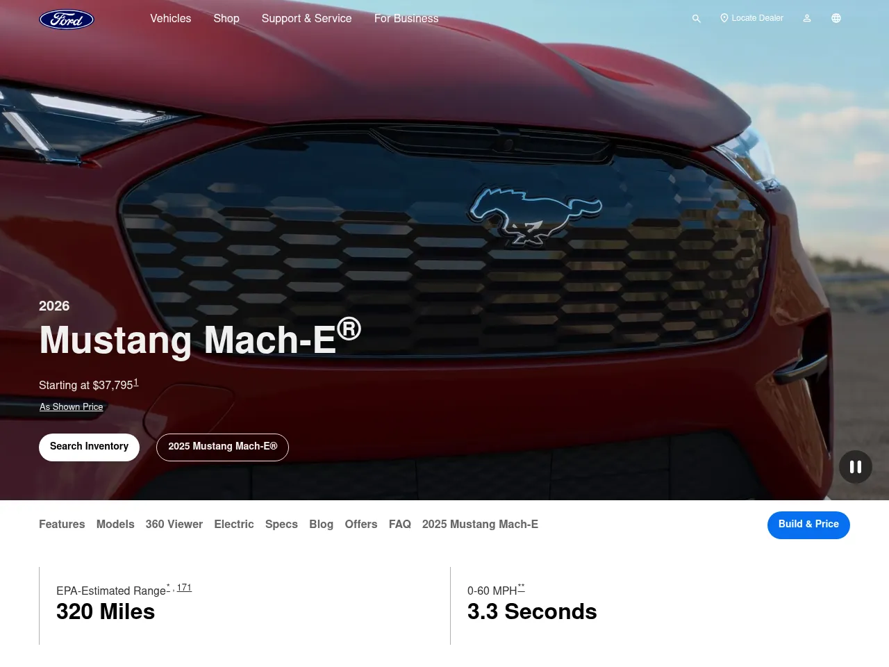 2025 Ford Mustang Mach-E GT Performance