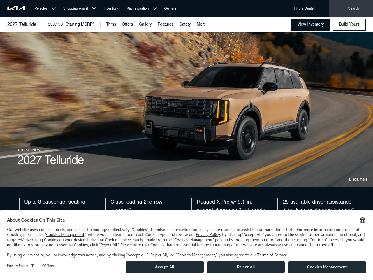 2025 Kia Telluride SX Prestige