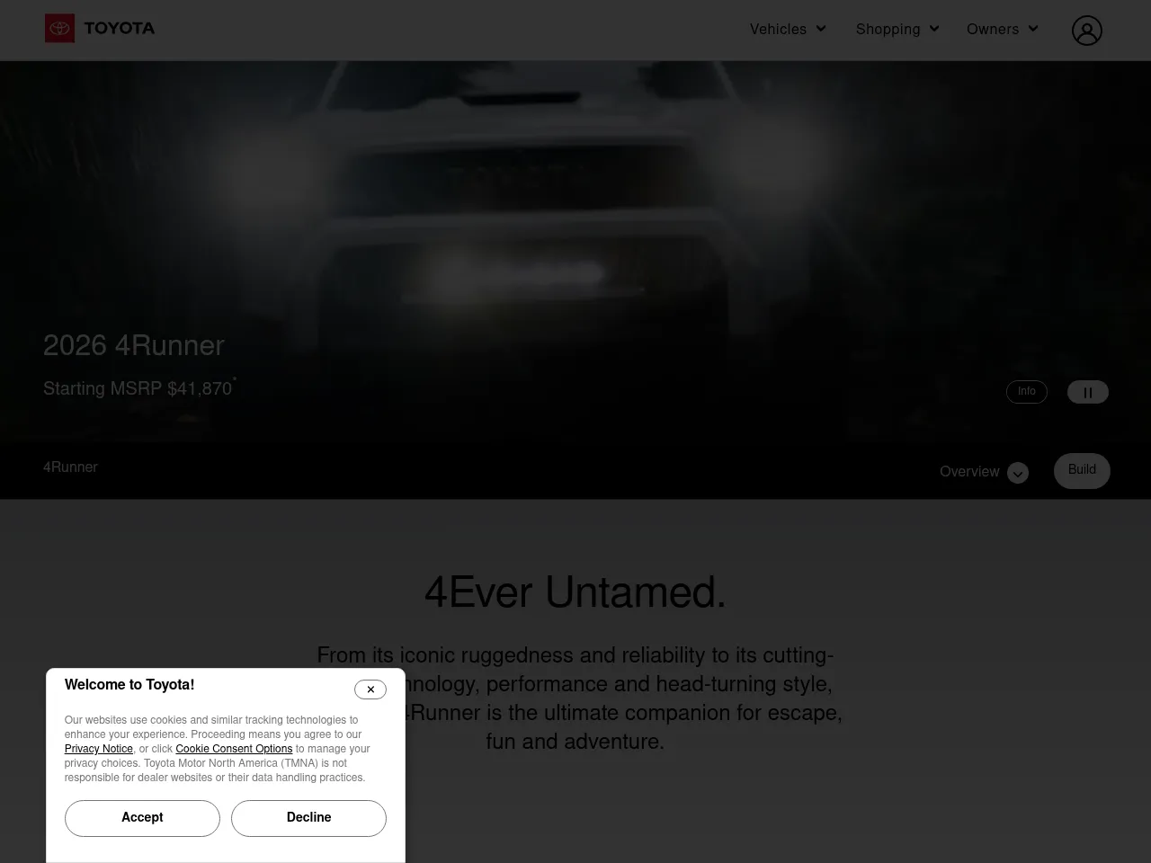 2025 Toyota 4Runner TRD Pro