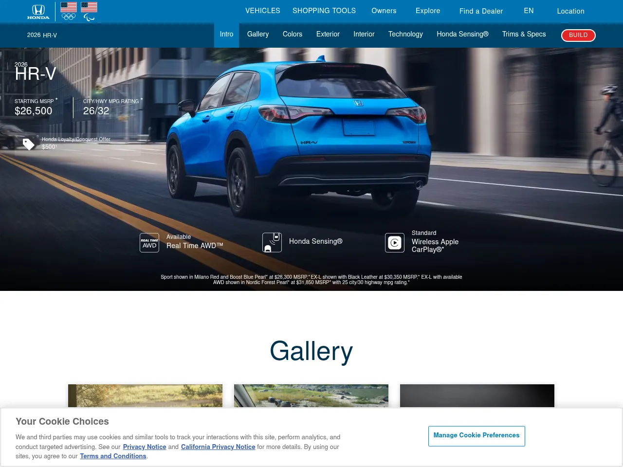 2025 Honda HR-V EX-L