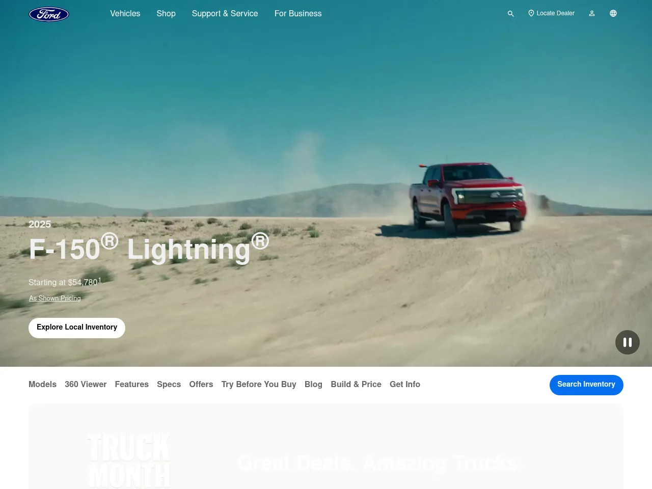 2025 Ford F-150 Lightning Lariat Extended Range