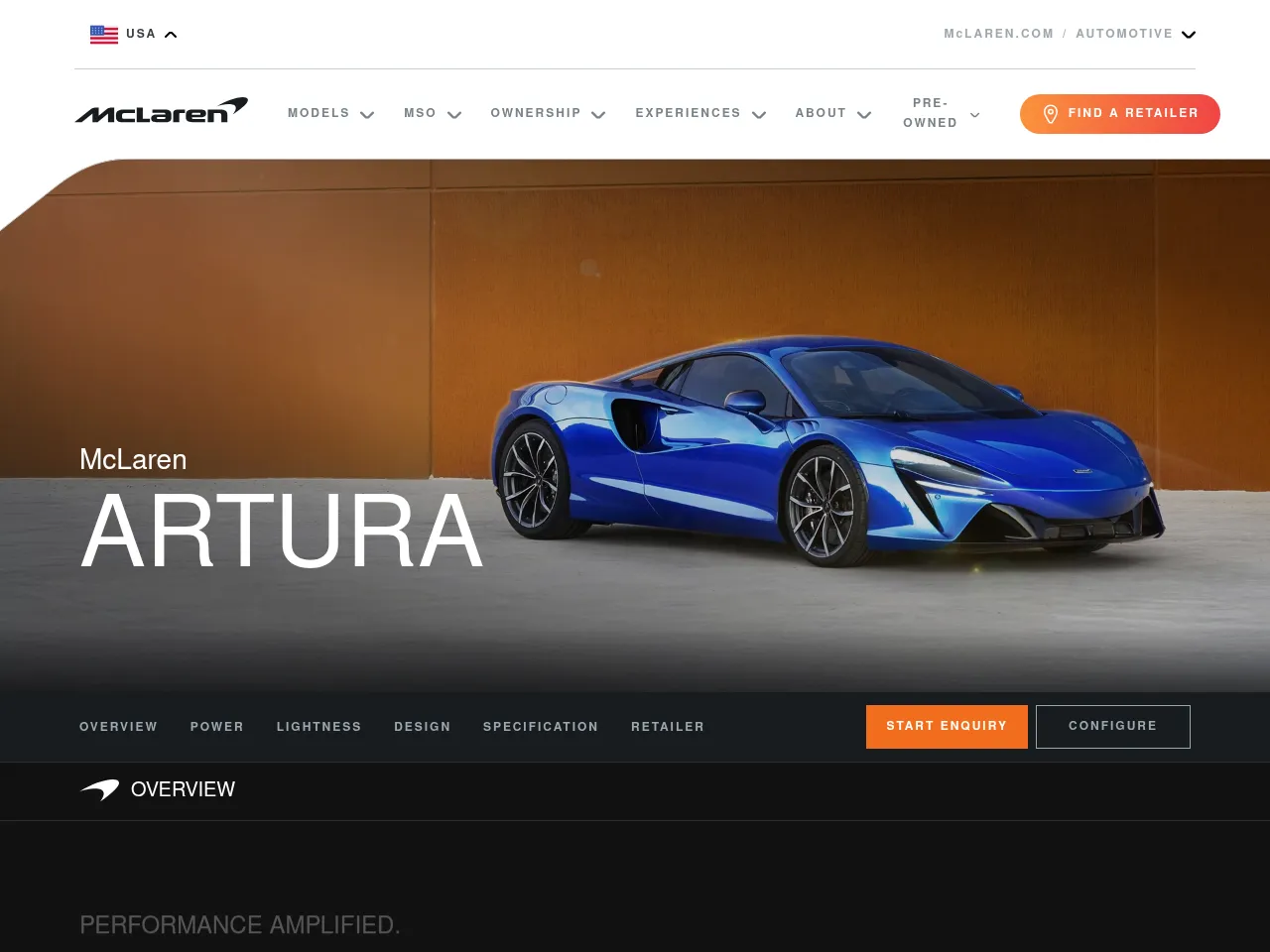 2025 McLaren Artura Spider