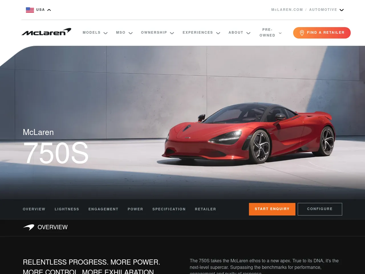 2025 McLaren 750S Spider