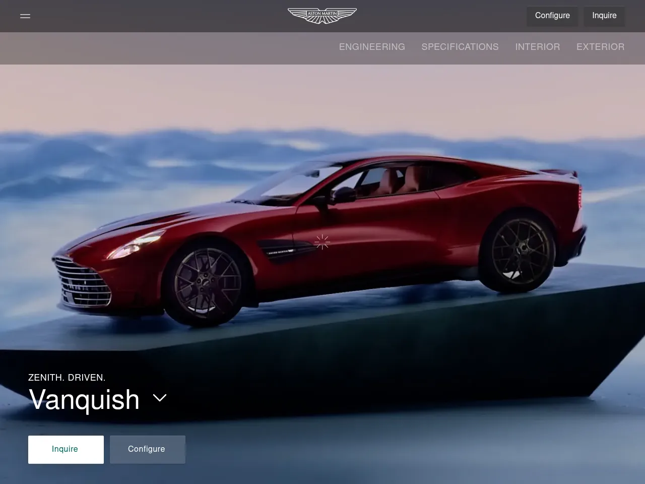 2025 Aston Martin Vanquish V12