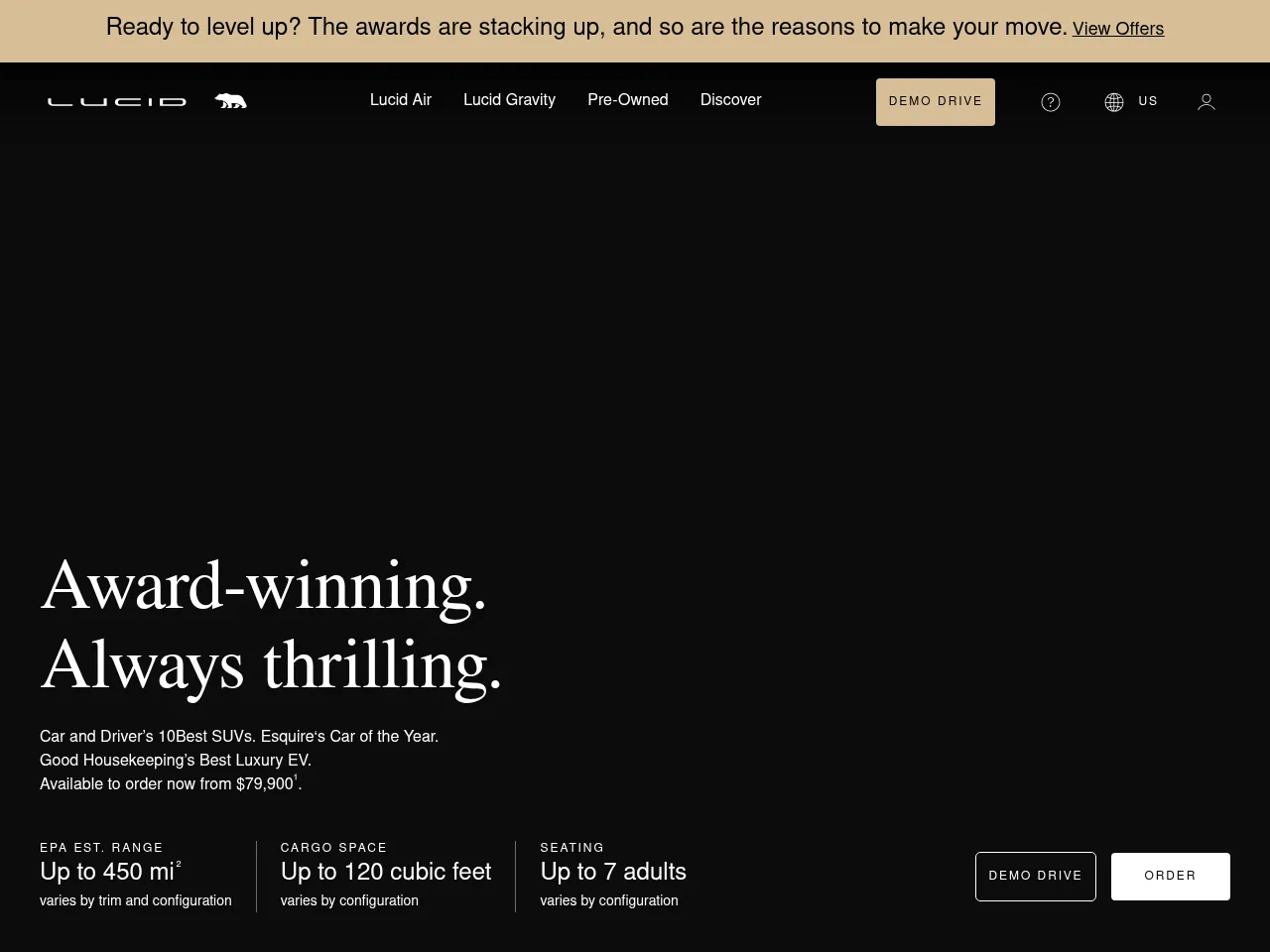 2025 Lucid Gravity Grand Touring