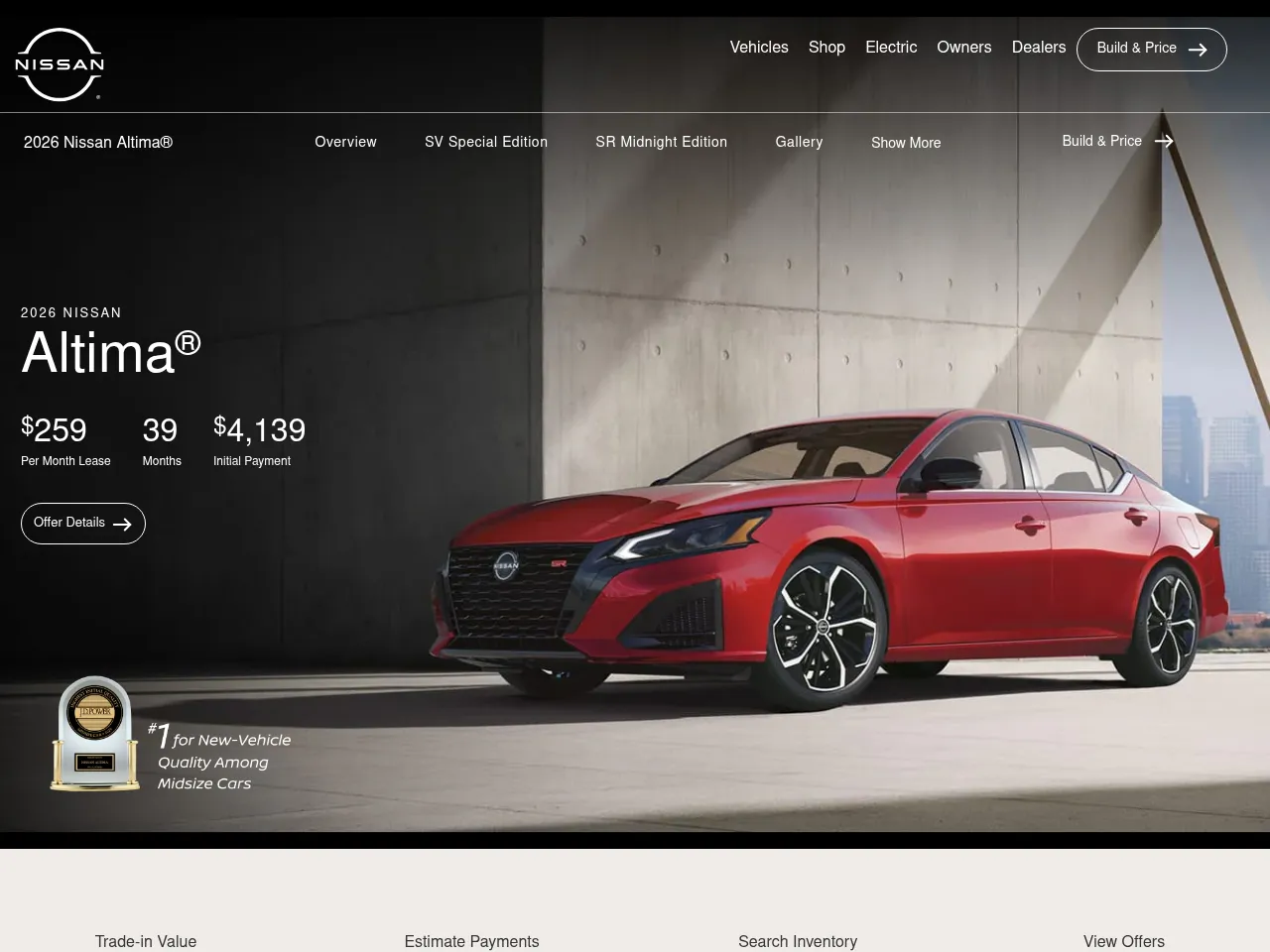 2025 Nissan Altima SR VC-Turbo