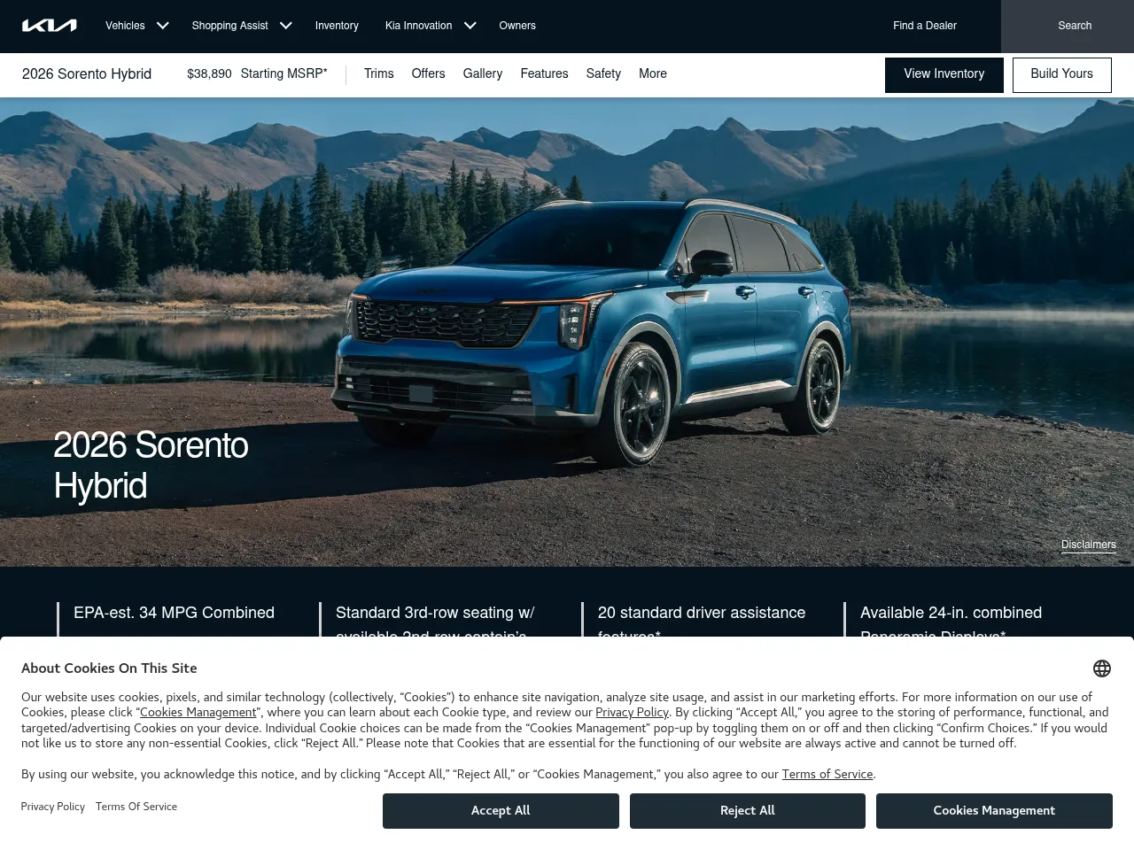 2025 Kia Sorento SX Prestige HEV