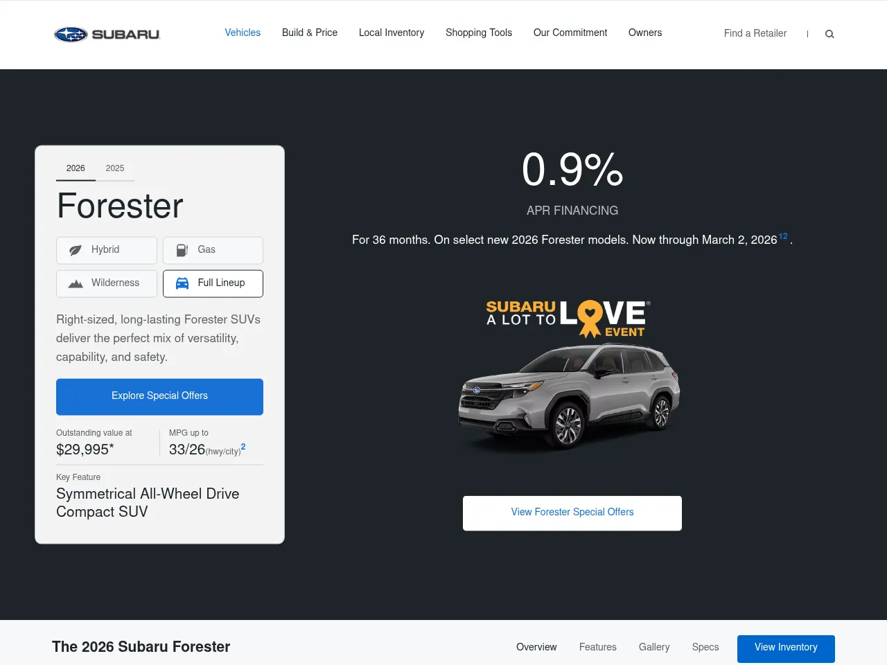 2025 Subaru Forester Touring