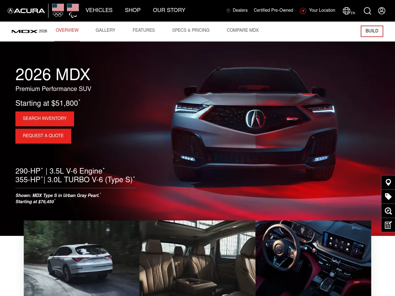 2025 Acura MDX Type S