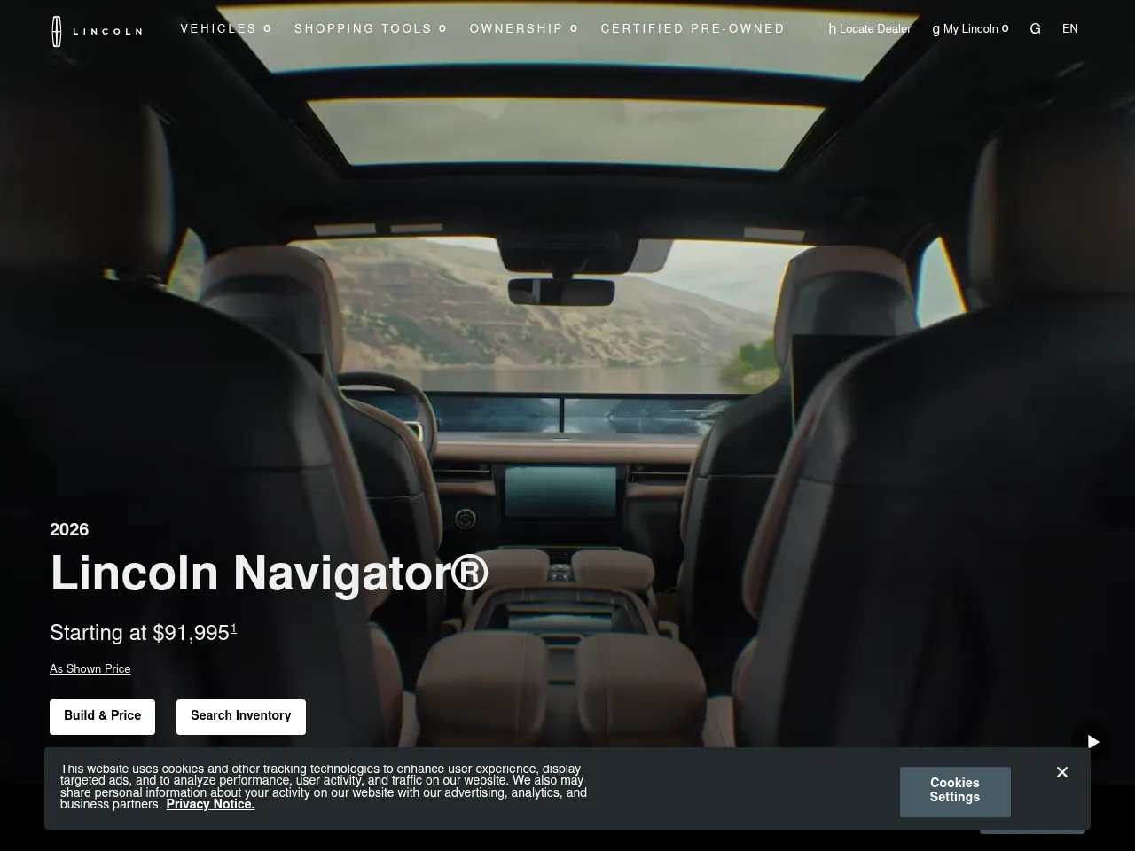 2025 Lincoln Navigator Black Label
