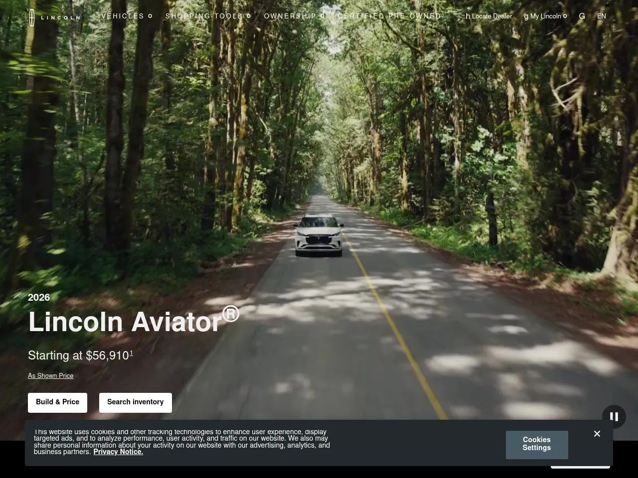 2025 Lincoln Aviator Grand Touring