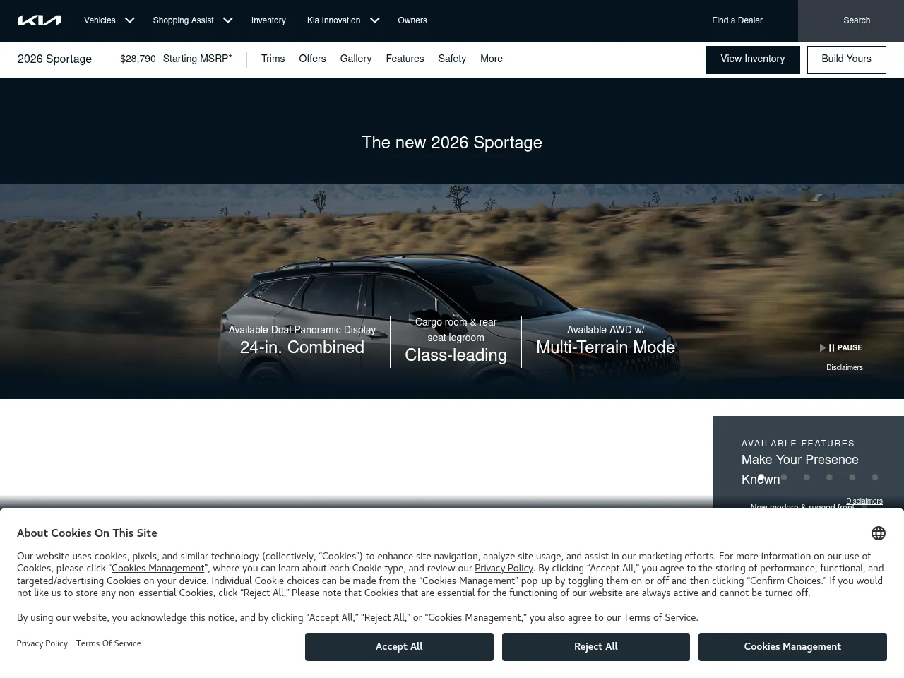 2025 Kia Sportage X-Pro Prestige