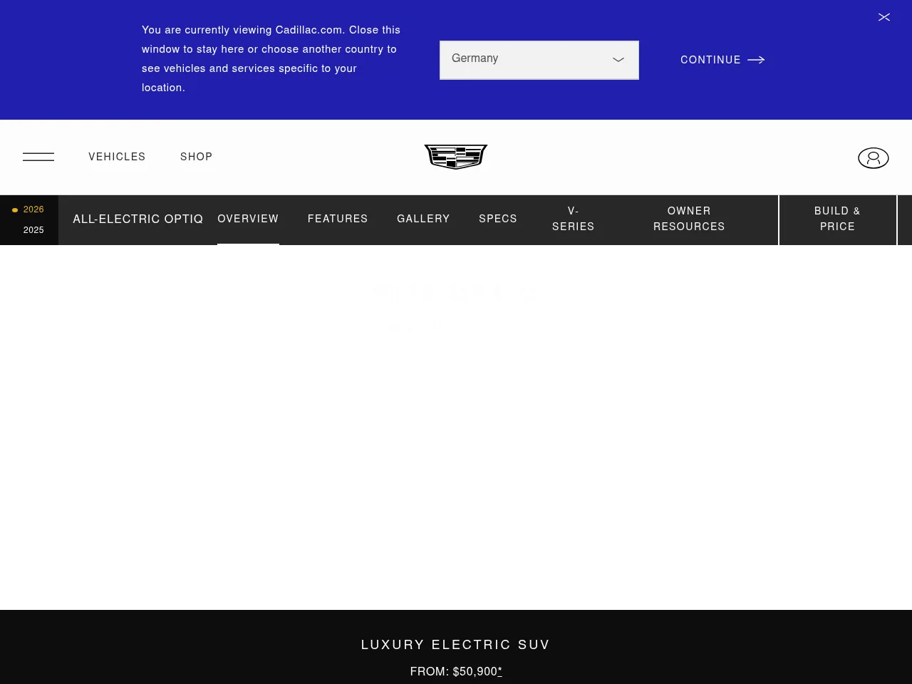 2025 Cadillac Optiq Sport