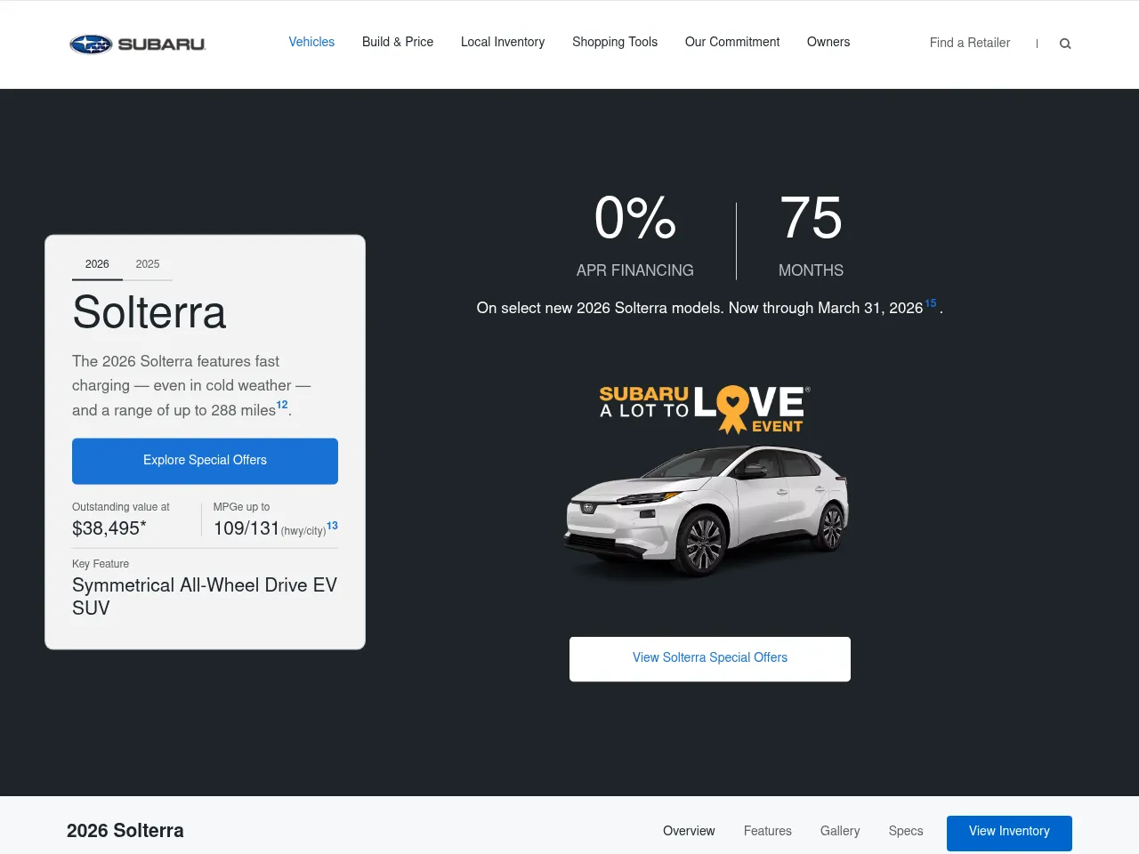2025 Subaru Solterra Touring
