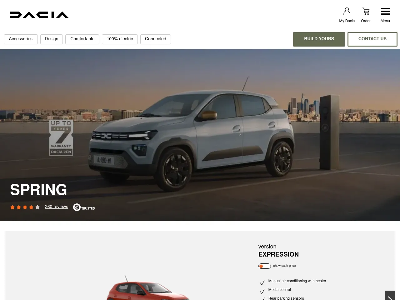 2025 Dacia Spring Electric