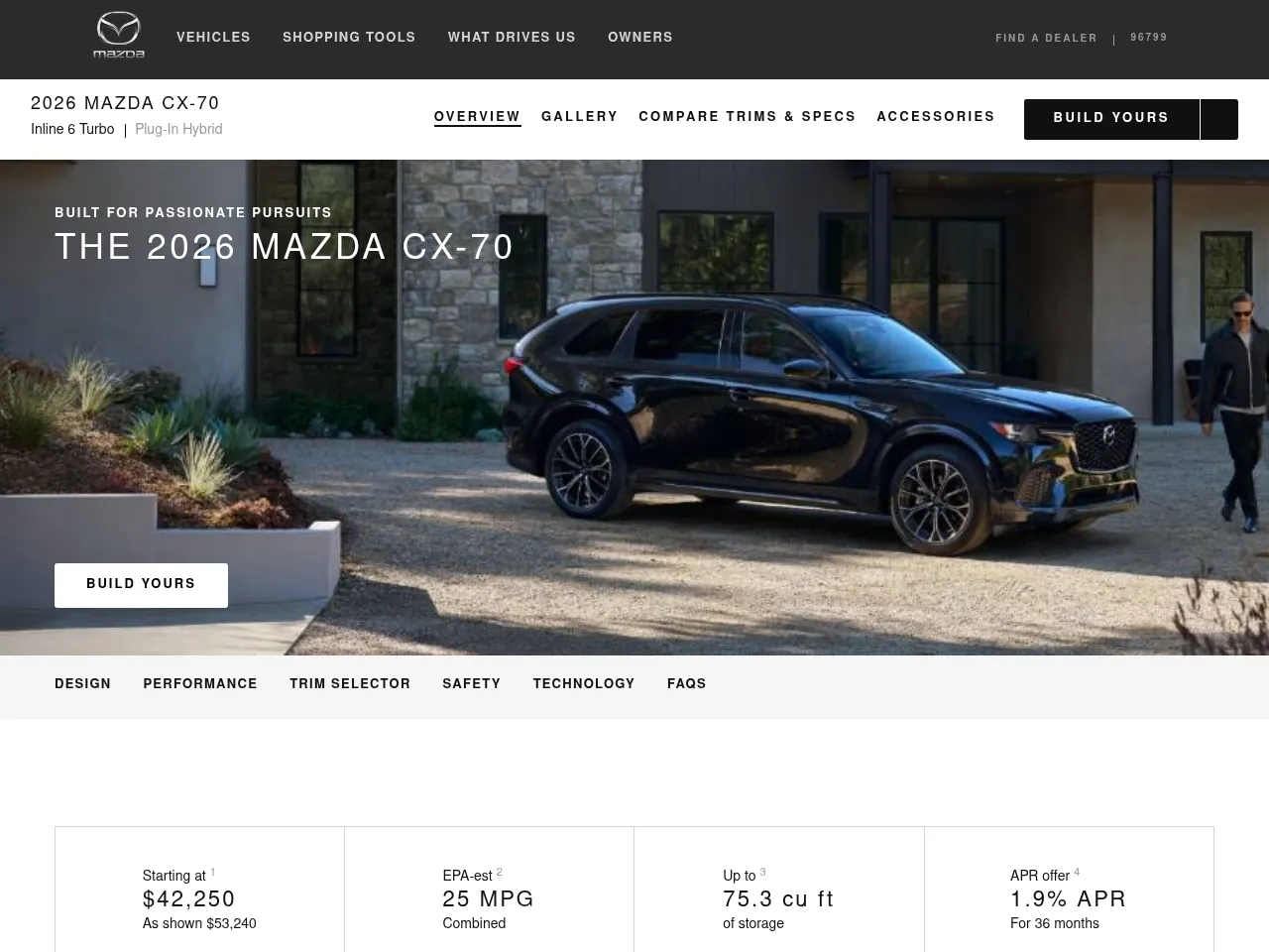 2025 Mazda CX-70 PHEV Premium Plus