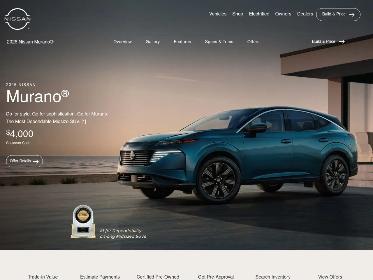 2025 Nissan Murano Platinum