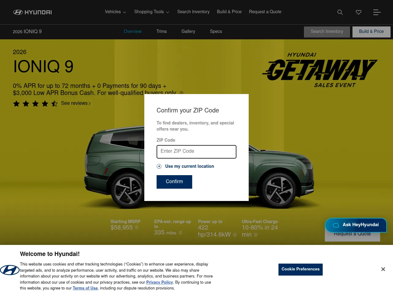 2025 Hyundai Ioniq 9